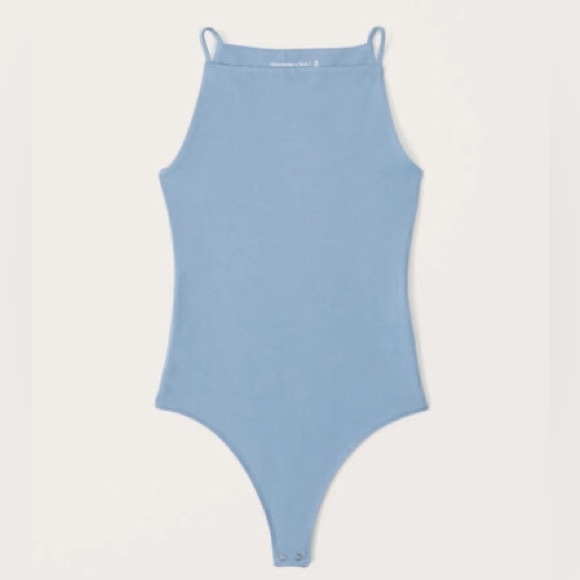 Abercrombie & Fitch Tops - Abercrombie Cotton Seamless Fabric Boatneck Bodysuit - M